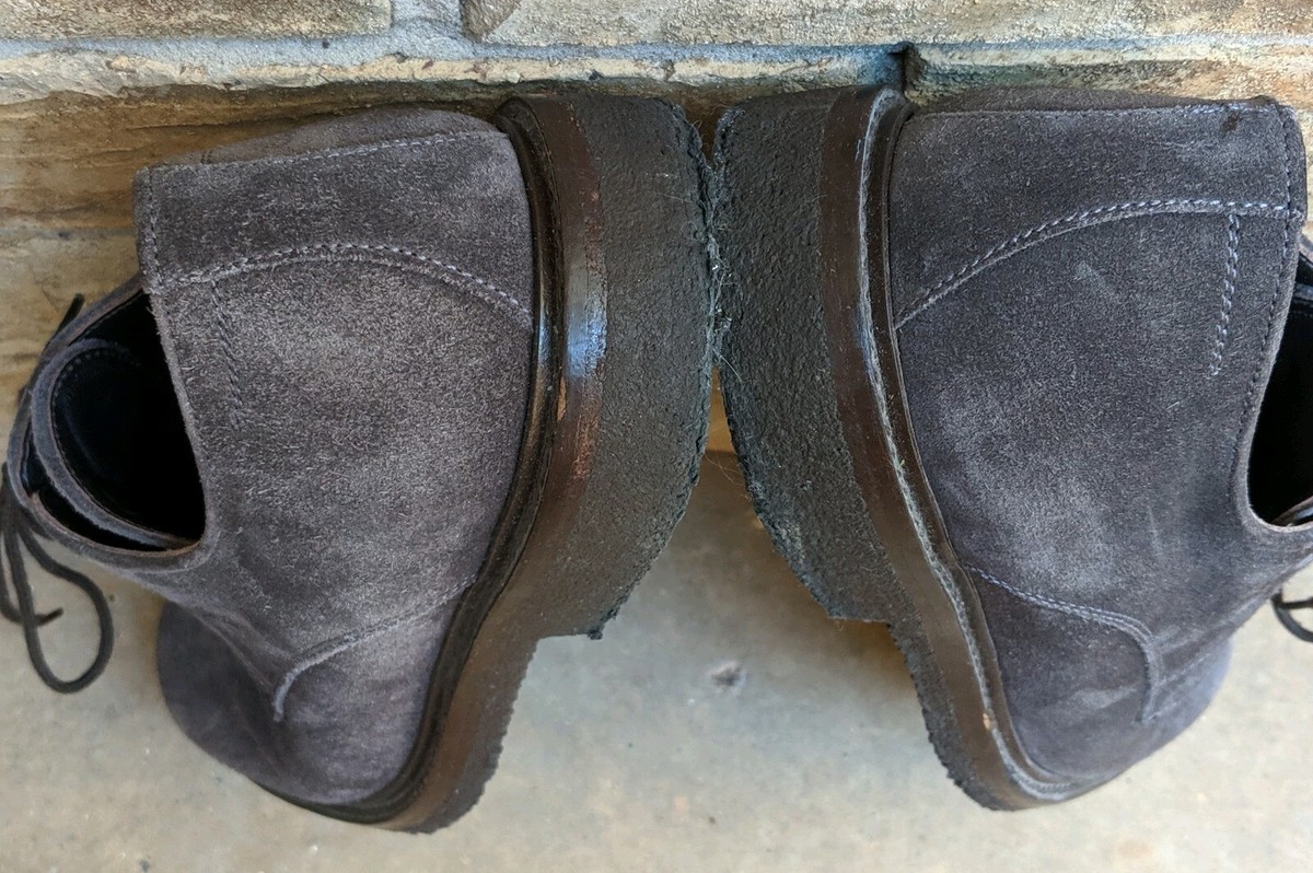 To Boot New York Adam Derrick Grey Charcoal Suede Derby  display picture 1