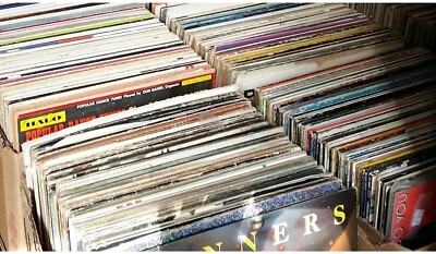 Mystery Box Vinyl Records Music Albums LP Bulk Lot of 20 Vintage With Sleeves