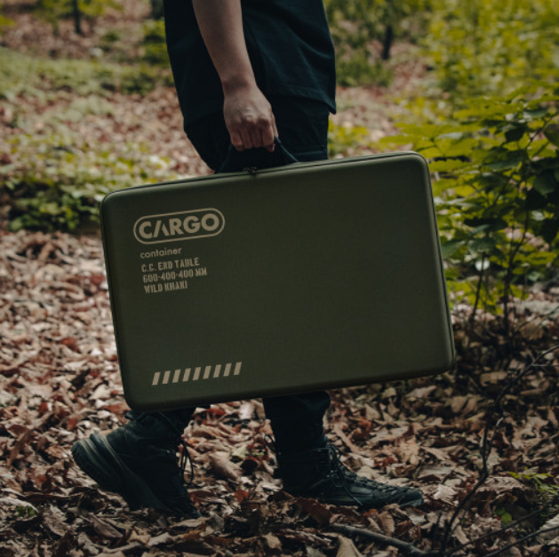 【CARGO CONTAINER】END TABLE ベージュ ほぼ未使用 CARGO CONTAINER】END TABLE ベージュ ほぼ未使用