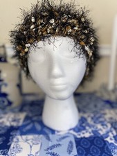 Brown Tiger Themed Crochet Headbands - Handmade