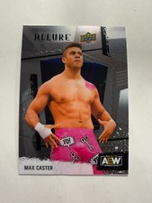 Max Caster 2022 Upper Deck AEW All Elite Wrestling #84 Card Allure