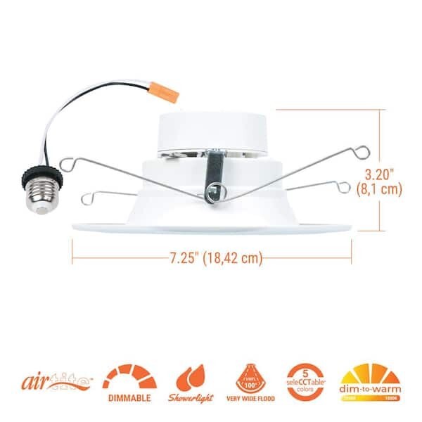 8 Led Recessed Lighting Retrofit Conversion Kit | Shelly Lighting