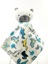 Chick Pea Baby Lovey Bear Security Blanket Dinosaur Plush Comfort Toy Nursery