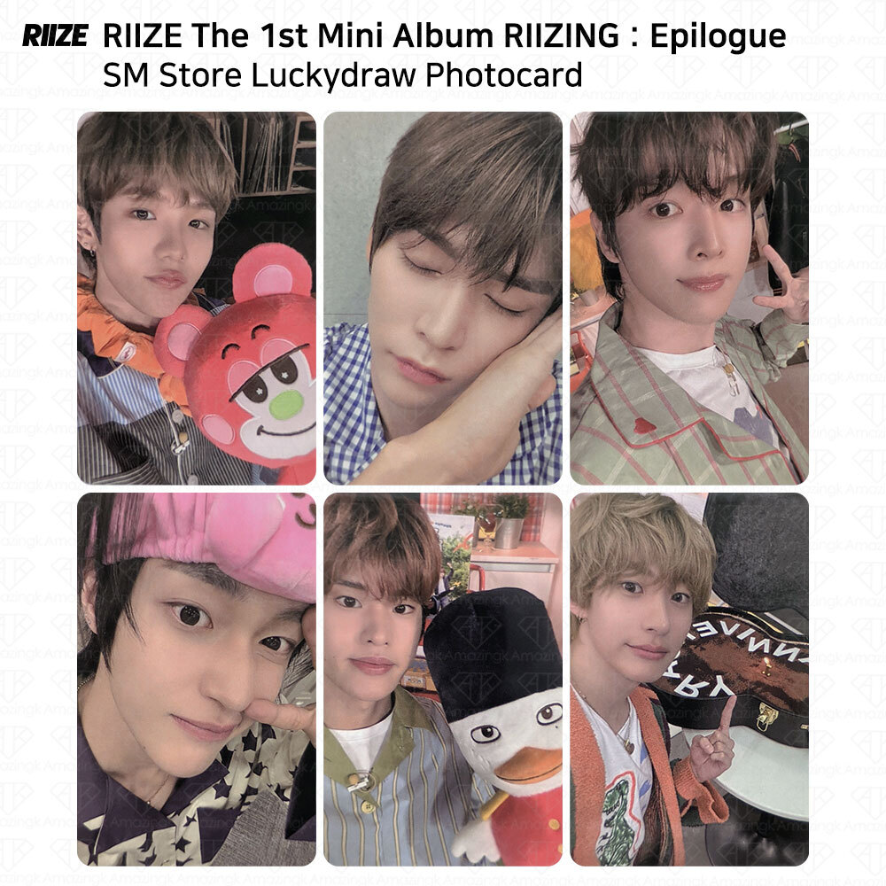 RIIZE The 1st Mini Album RIIZING : Epilogue SM Store Lucky Draw