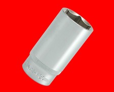 27mm Qualitäts Stecknuss Lang / 6-Kant Steckschlüssel Einsatz für 1/2" Ratsche