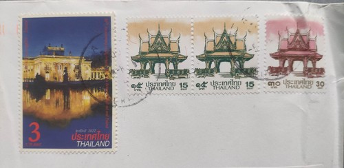 Thailand mail to France parc Łazienki diplomatic relation with Poland Sala Thai - Photo 2/2
