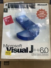 Microsoft Visual J 6.0 Standard Edition New Sealed In Box