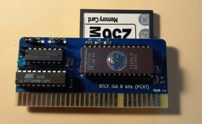 MARKENLOS ISA CF Micro CompactFlash XT-IDE per PC a 8 bit, assemblato e testato