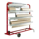 Bodenständer Abdeckpapier Spender Ständer Putzpapier Papierrollenhalter Halter