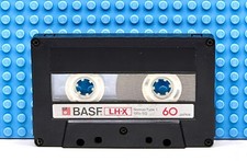 BASF  LH-X 60  TYPE I  BLANK CASSETTE TAPE 1  USED 
