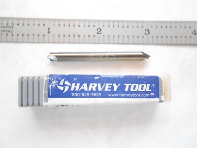 NEW HTC USA .040'' RADIUS X 2'' OAL 2FL DOUBLE END CARBIDE CORNER ROUNDING ENDMILL