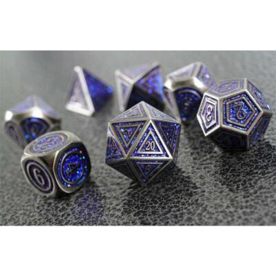 Star Core Metal Dice Set Poly RPG DnD Dungeons Dragons d20 AD&D