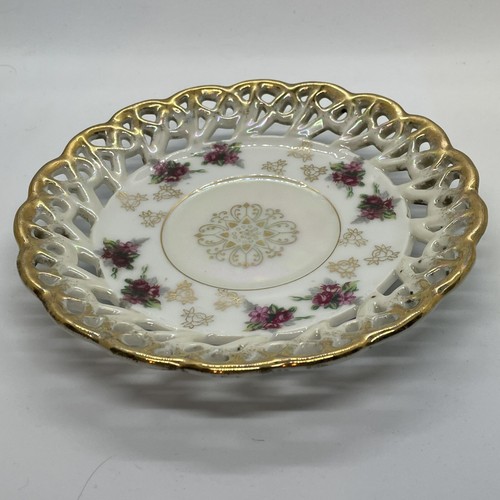 VTG Tea Cup Saucer 1978 Japan Stuckys Floral Fine Bone China Granny Core Cottage - Picture 4 of 15