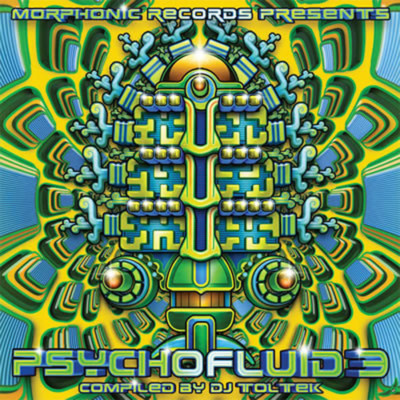 DJ Toltek - Psychofluid 3 GOA TRANCE PSY-TRANCE CD NEU OVP