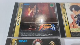 Sega Saturn King of Fighters 95, 96, 97 Japan with KOF95 cartridge