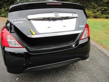 Qaa Stainless Steel Chrome Rear Deck Trim Trunk Lid Tailgate Accent For Nissan