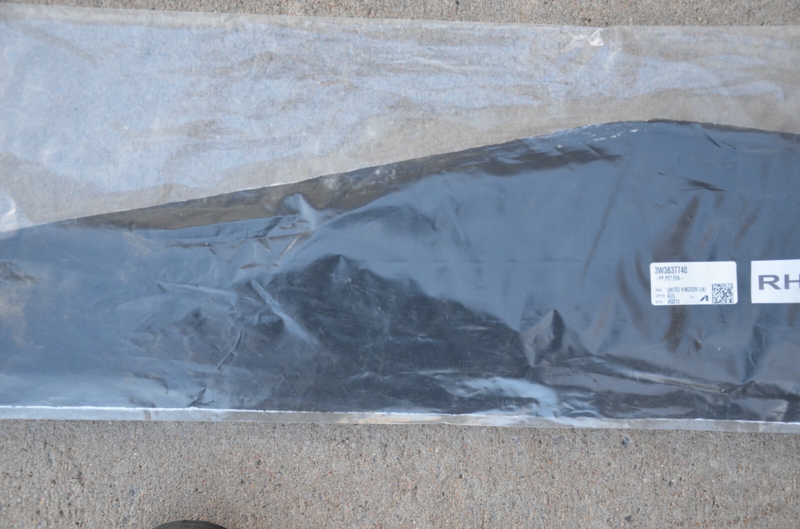 New Genuine Bentley Continental Right Door Noise Sound Insulation 3W3837740