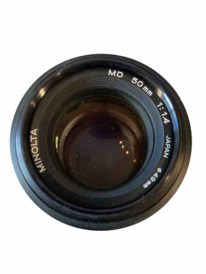 ミノルタMD５０mmF1.4 MINOLTA 50mm F1.4 MF Standard Lens For MD Mount made in JAPAN | eBay