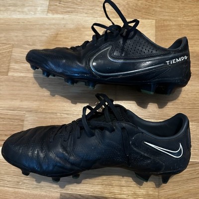 Nike Tiempo Legend 9 Pro FG Fußballschuhe Herren Leder Gr. 44,5 schwarz