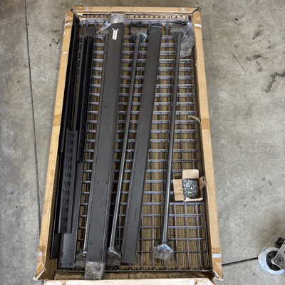 NEWAGE PRODUCTS VersaRac Grey 4' x 8' Adjustable Garage Overhead Rack 40151