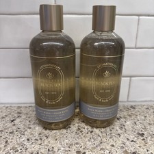 Bath  Body Works Black Tea Aromatherapy 10oz Body Wash Foam Bath x 2 New