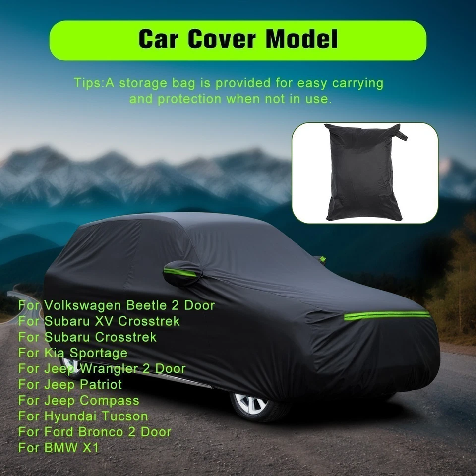 Cubierta de coche impermeable para todo tipo de clima para Volkswagen Beetle 1960-1980 sedán EE. UU. Foto 2 de 4