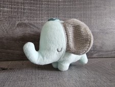 Plush for Baby Mobile Teal Elephant Mini Toy Stuffed Animal 4" Replacement Part