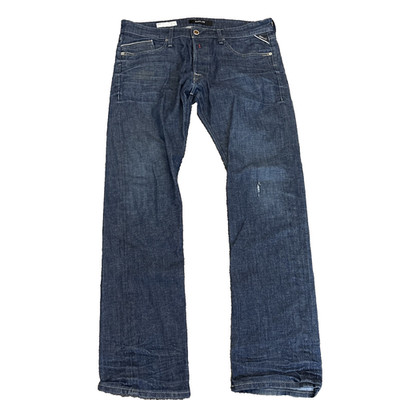 Replay WAITOM M983 Mens Blue Regular 36*x32 Jeans - Tunsia