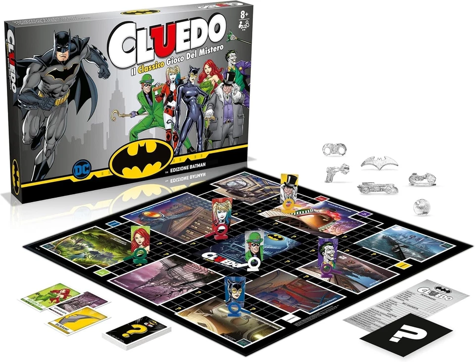 Winning Moves Cluedo Batman ed. Italiana - Immagine 2 di 4