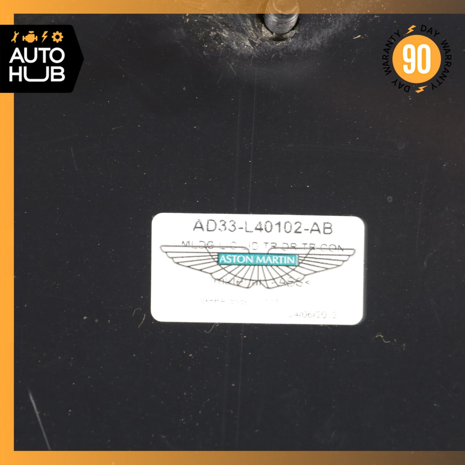13-16 Aston Martin DB9 Volante Tailgate Boot Lid Cover Trim AD33L40102AB OEM