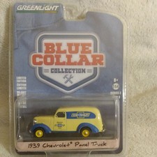 New Greenlight 1939 Chevrolet Panel Truck Blue Collar Collection