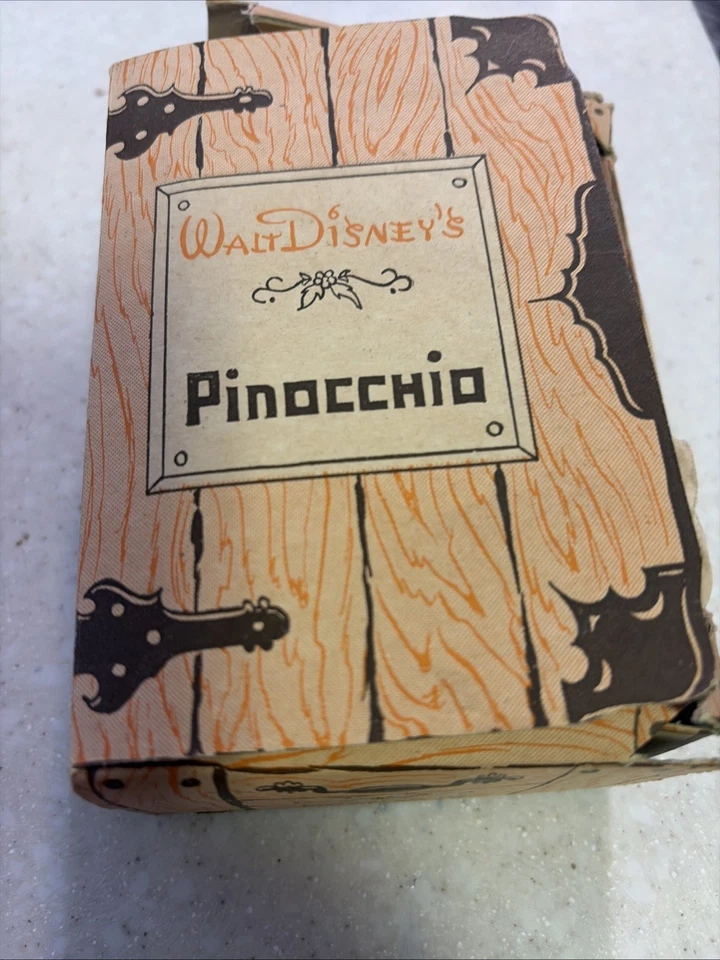 🔥Jabón Pinocho Walt Disney Años 30 con Caja Original Lote Muñeca Pinocho De Colección🔥 Foto 3 de 4