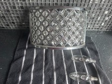 Wall lights Endon Hudson 2lt in Chrome Plate & Clear Crystal (HUDSON-2WBCH)