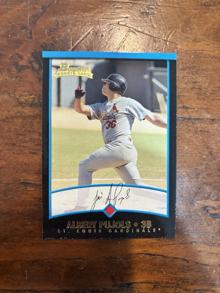 Bowman Albert Pujols Rookie Baseball Sports Trading Cards