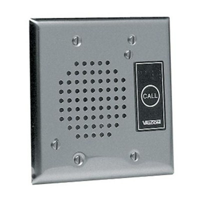 Valcom V-1072A-ST Doorplate Speaker Flush Stainless Steel