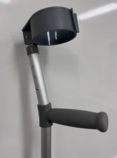 Premium double Adjustable Forearm Elbow Crutch Canadian Crutches PAIR