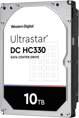 WD 10TB Ultrastar DC HC330 7200 rpm SATA III 3.5'' Internal Data Center HDD