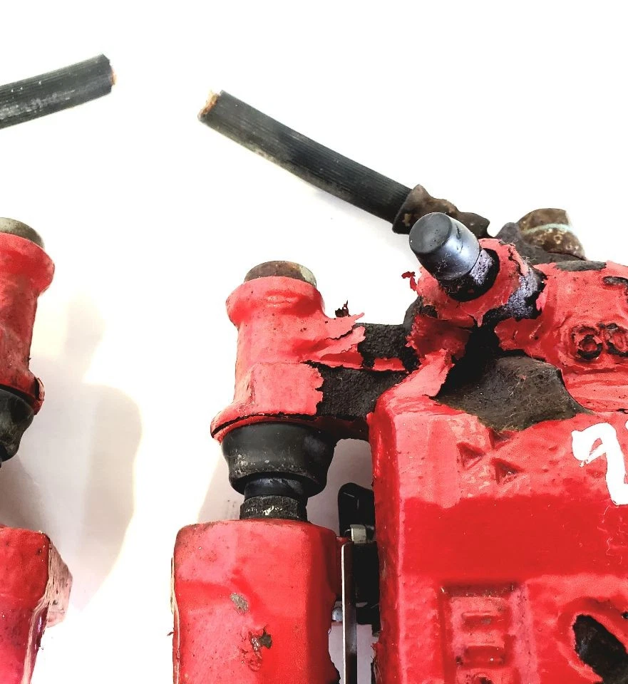 Pinça de freio a disco traseira esquerda usada serve: 1992 Subaru Svx traseira SW 38mm pistão traseiro - Imagem 2 de 4