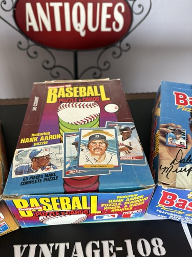 1986 1987 1988 Donruss Wax Boxes Packs, boxes have tape/general wear, see pics! - Picture 4 of 15