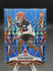 2025 Panini Phoenix Football Light Blue Pyramids Dylan Sampson #250
