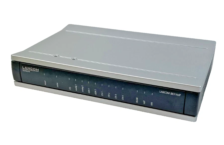 Lancom Systems 883 VoIP Router VDSL2/ADSL2+ over ISDN