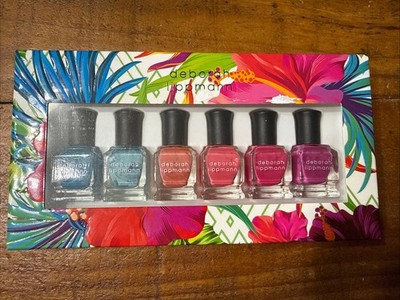 DEBORAH LIPPMANN Gel Lab Pro Color WELCOME TO PARADISE, Set of 6, Summer Sun NEW