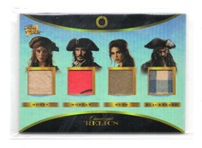 2025 Pieces of the Past Villains Blackbeard Henry Morgan Anne Bonny Read RELIC