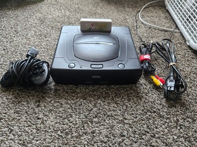 Sega Saturn Console NTSC-U/C, Memory Card, Controller, and Cords Included
