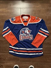 CCM BAKERSFIELD CONDORS Jersey XL AHL Minor League Oilers Hockey Blue XL