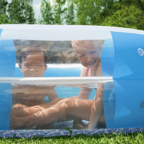 BESTWAY Piscina gonfiabile 198x270x51 cm Splashview azzurro arredo giardino - Imagen 4 de 10