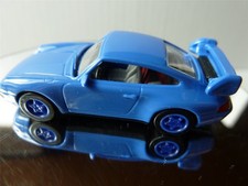 Spoiler roll bar Porsche 993 Carrera RS 3,8 blu 1:87 modello euro 00406B NUOVO