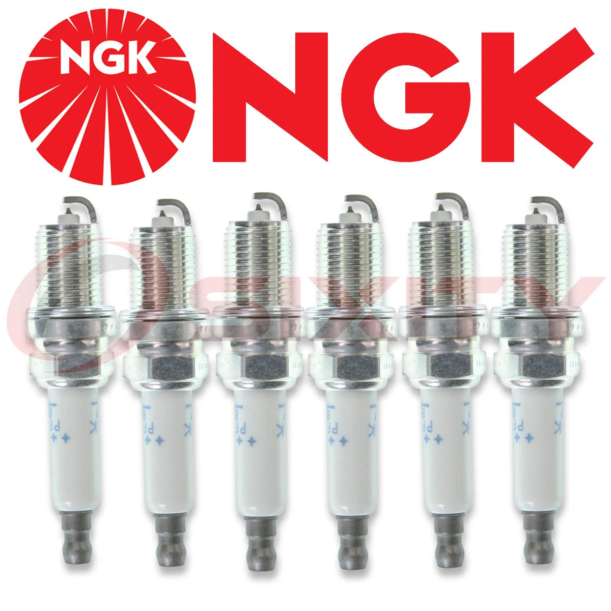 6 X New NGK Laser Platinum Resistor Performance Power Spark Plugs PFR8S8EG 94460
