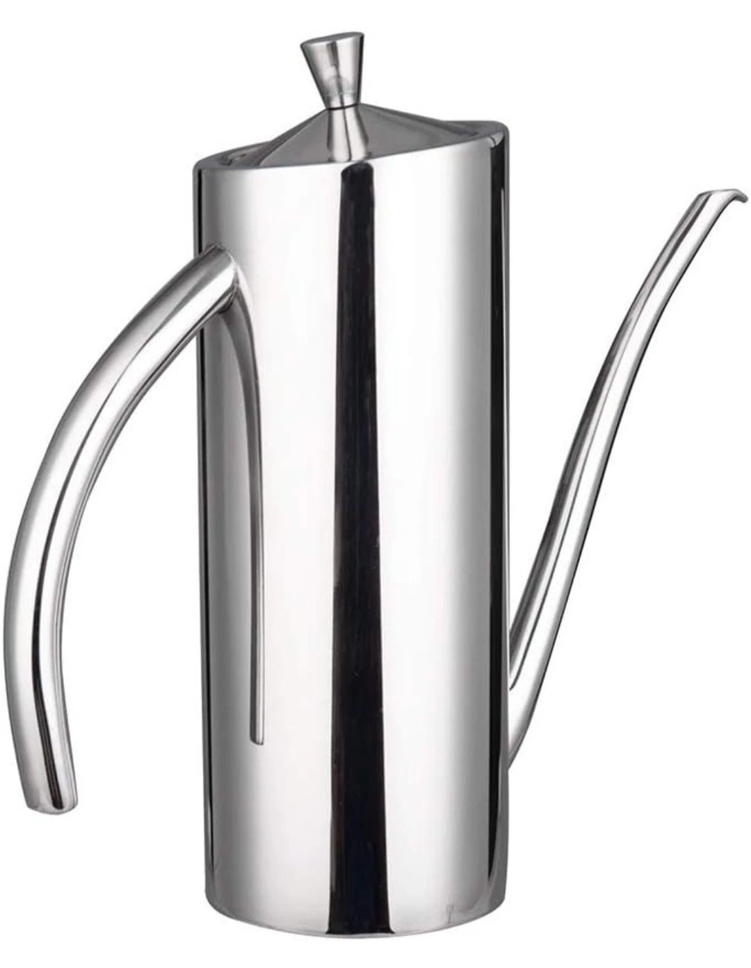 Oil Dispenser Bottle 500ml Stainless Steel with Handle Olive Oil Pourer Stopper
