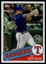 2020 Topps #85TC-44 Nick Solak 1985 Chrome Silver Pack Promo